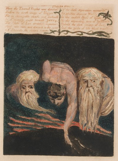The First Book of Urizen, Plate 20 by William Blake